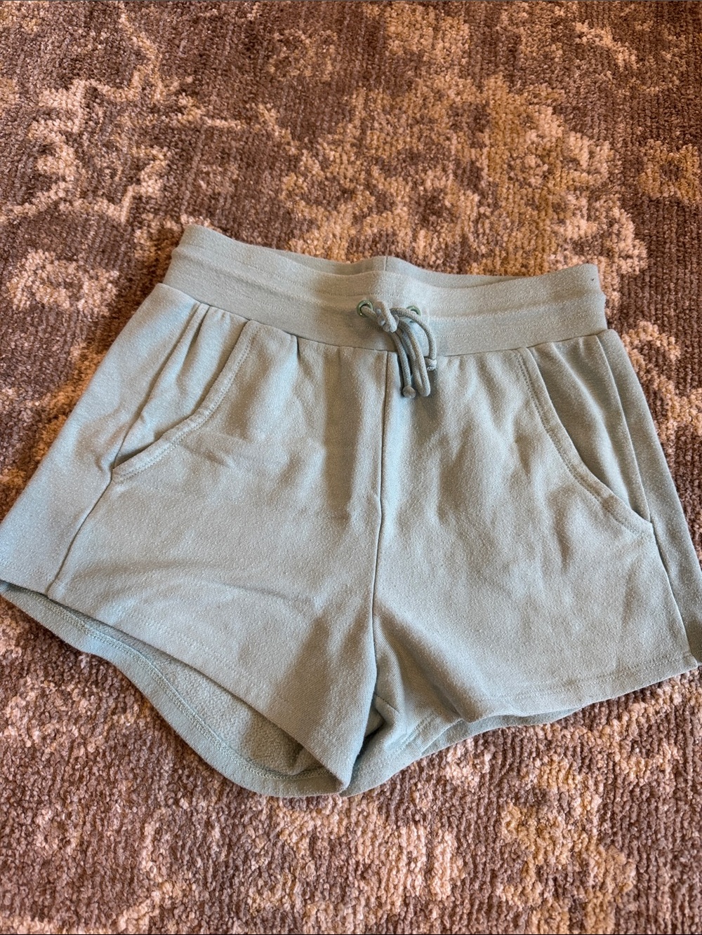 RSQ Sage Green Athletic Drawstring Shorts